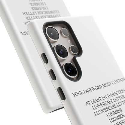 Password Samsung Case