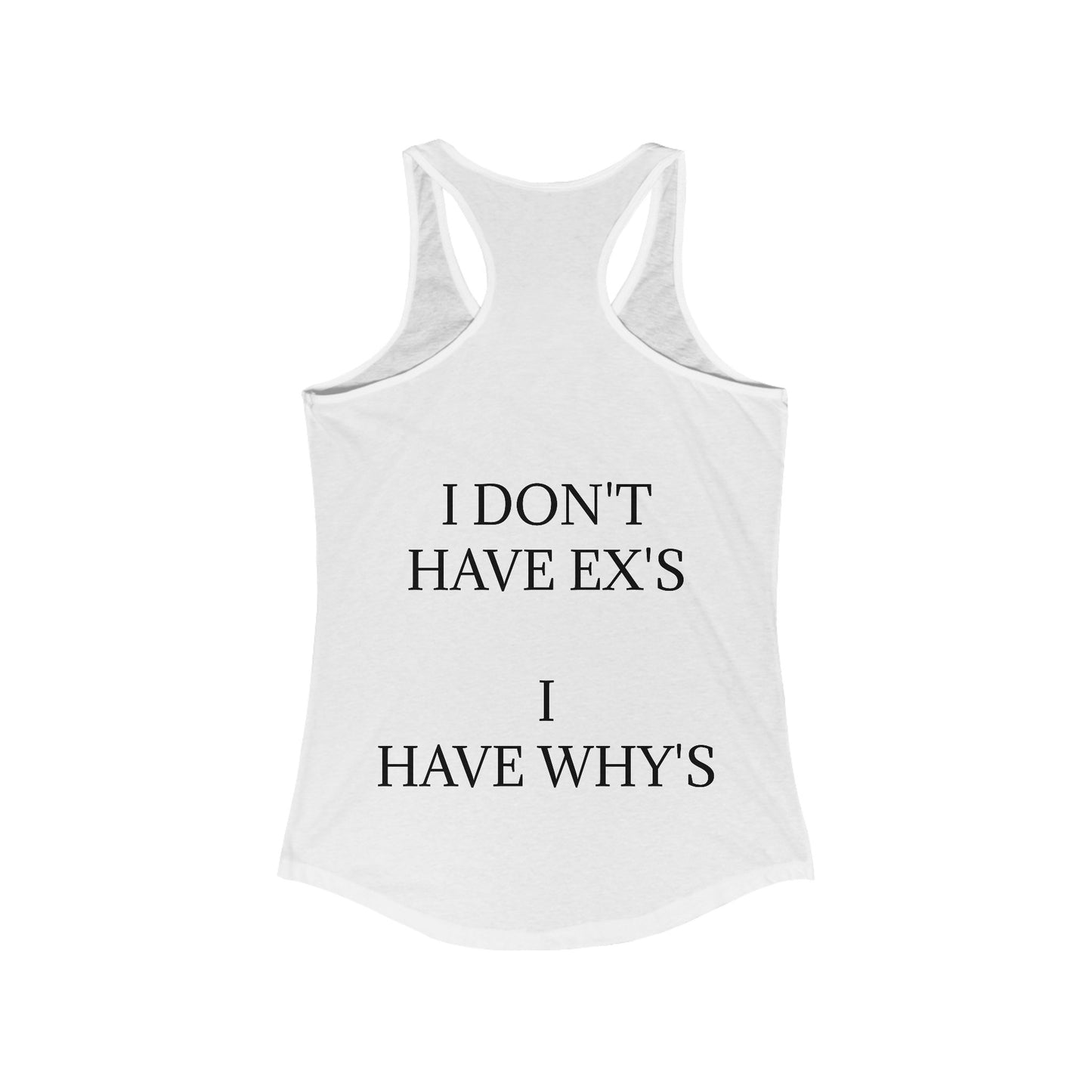 X's And Y's Women's Racerback Tank
