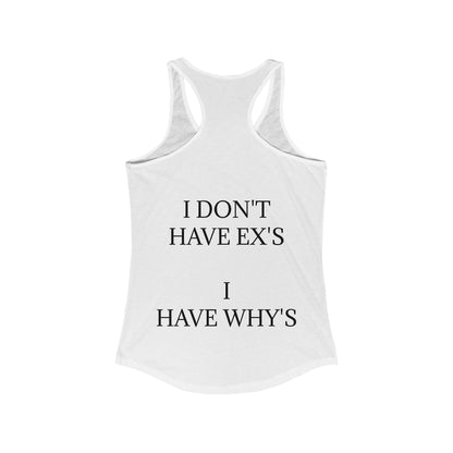 X's And Y's Women's Racerback Tank