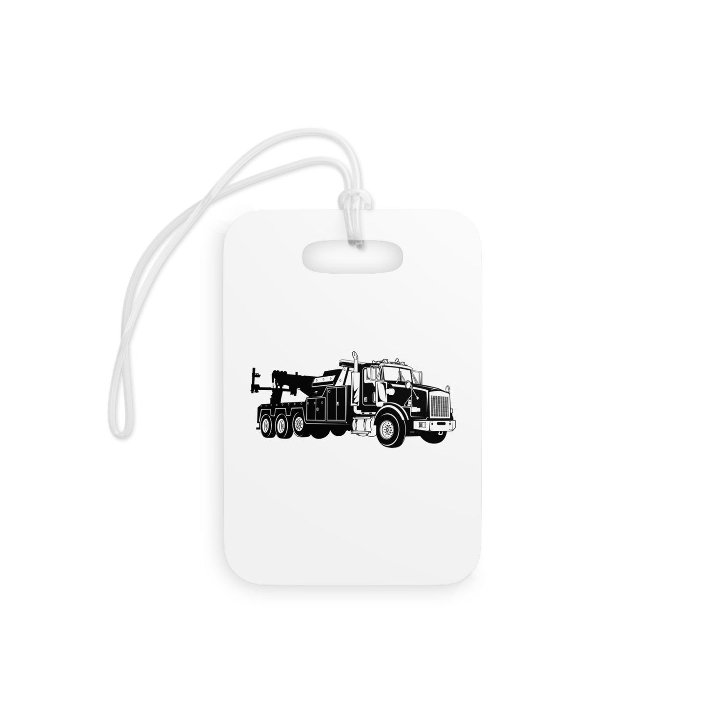 Heavy Tow Truck Luggage Tag