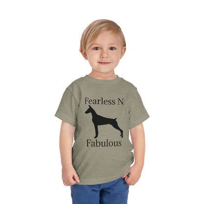 Fearless N Fabulous Toddler Unisex Short Sleeve Crewneck Tee