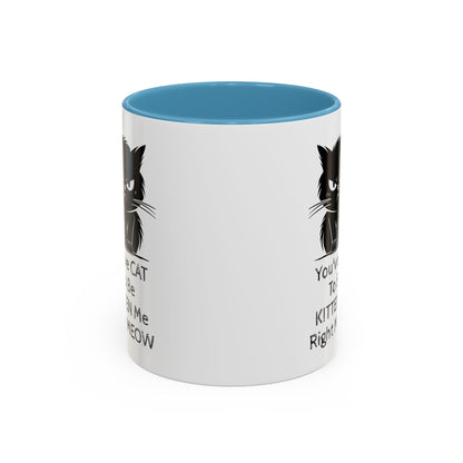 Kitten Me 2-Tone Coffee Mug