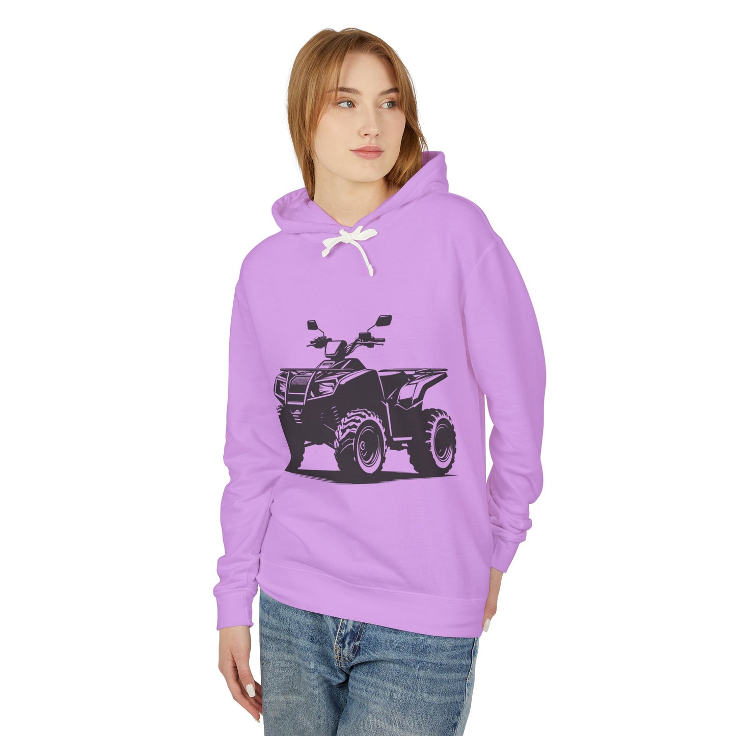 Off The Beaten Path Quad Unisex Lightweight Hoodie