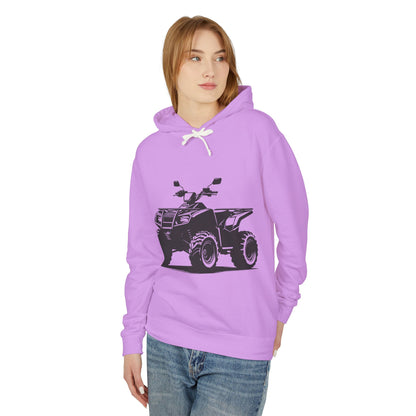 Off The Beaten Path Quad Unisex Lightweight Hoodie