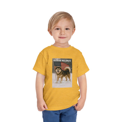 All-American Breed Toddler Unisex Short Sleeve Crewneck Tee