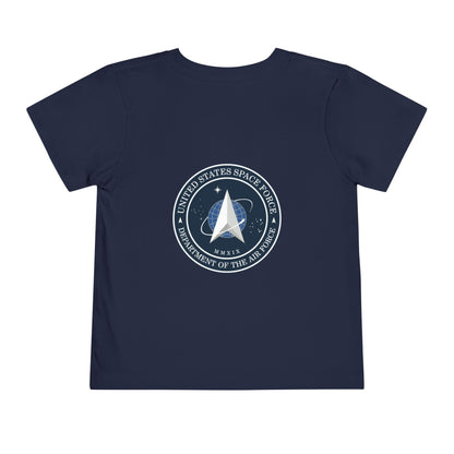 US Space Force Toddler Unisex Short Sleeve Crewneck Tee