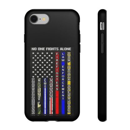 No One Fights Alone iPhone Case