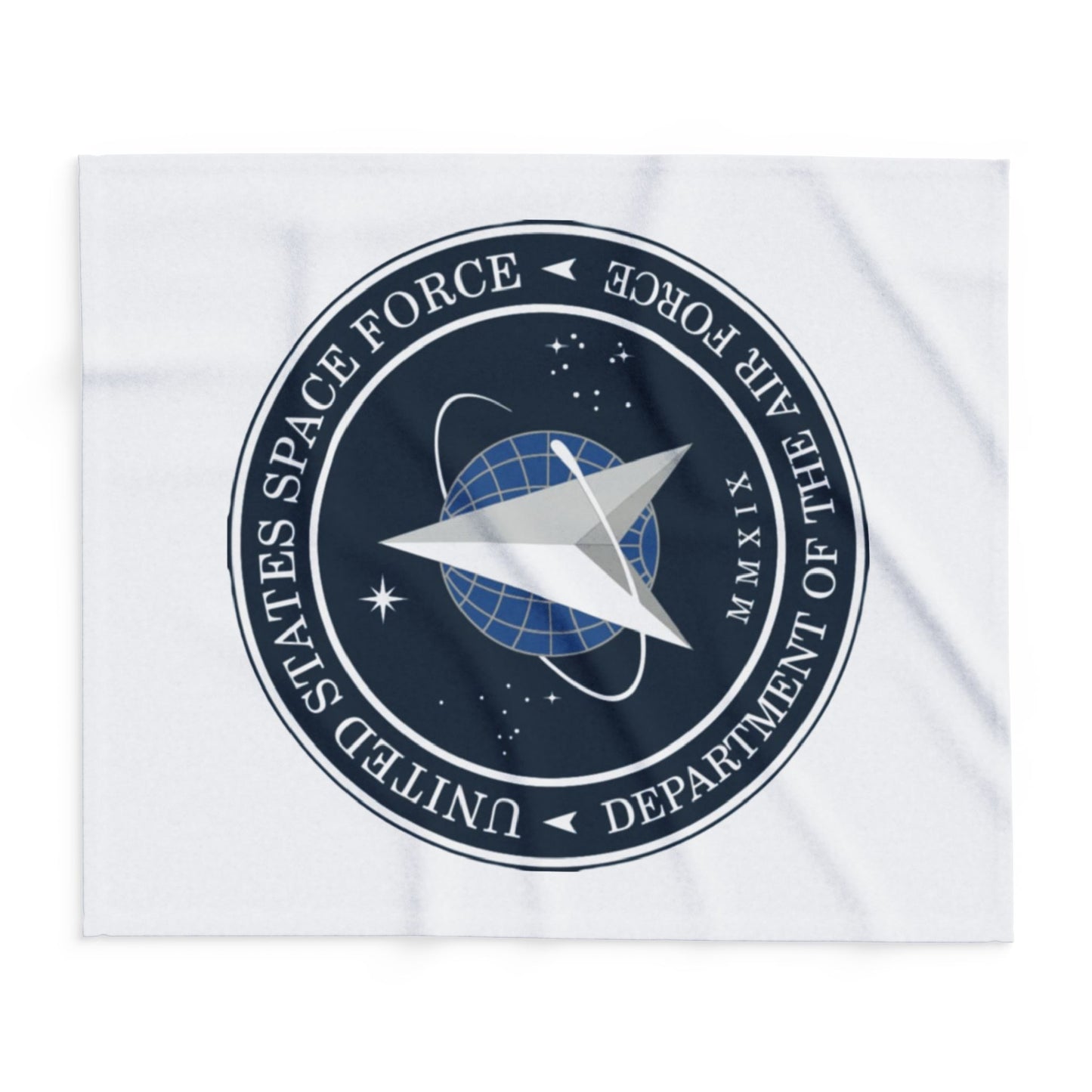 US Space Force Arctic Fleece Blanket