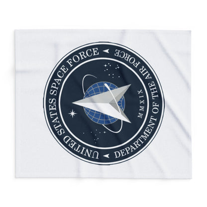 US Space Force Arctic Fleece Blanket
