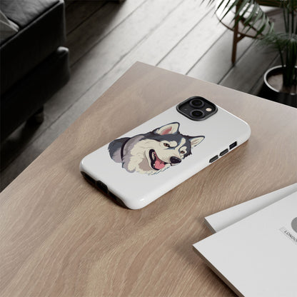 Malamute Head iPhone Case