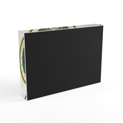 US Army Acrylic Photo Block