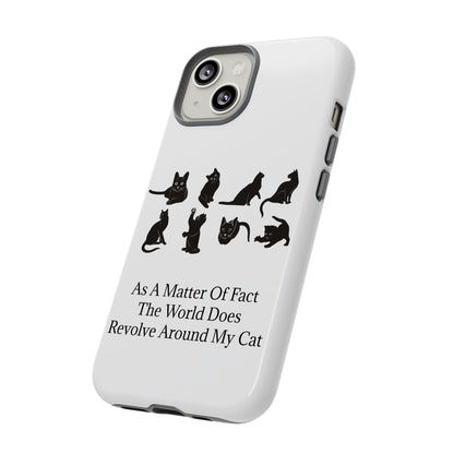 Matter Of Fact Cat iPhone Case