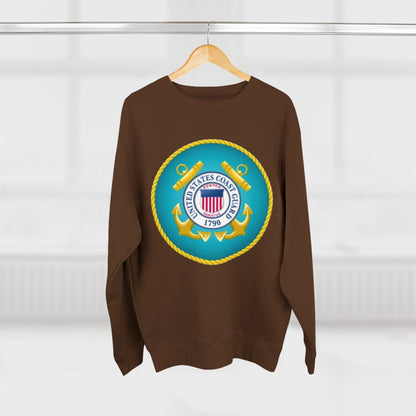US Coast Guard Unisex Crewneck Sweatshirt