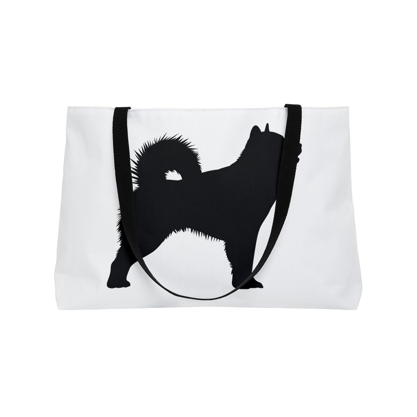 Malamute Silhouette Weekender Tote Bag