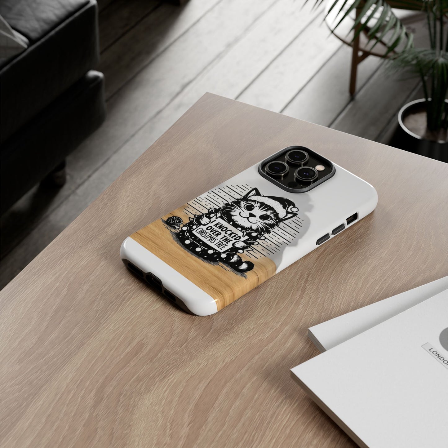 Naughty Cat iPhone Case
