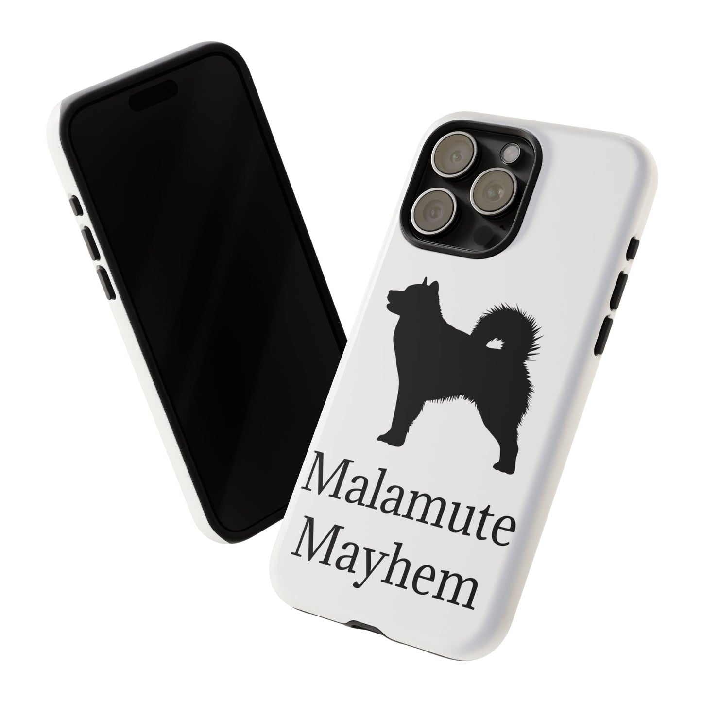 Malamute Mayhem iPhone Case