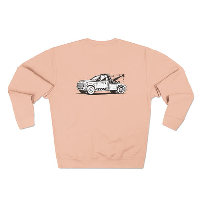 Wheel Lift Tow Truck Unisex Crewneck Sweatshirt