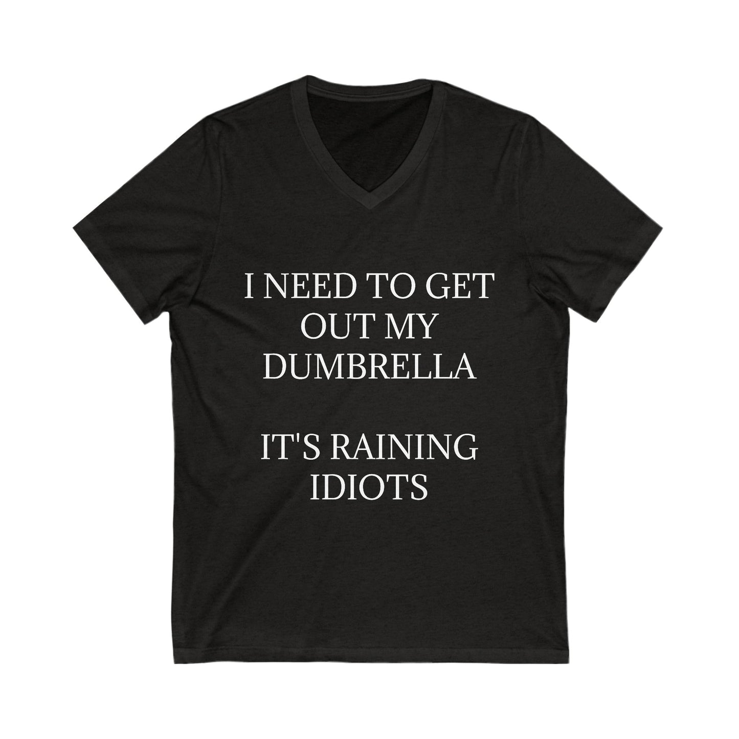 Dumbrella Unisex Short Sleeve V-Neck Tee