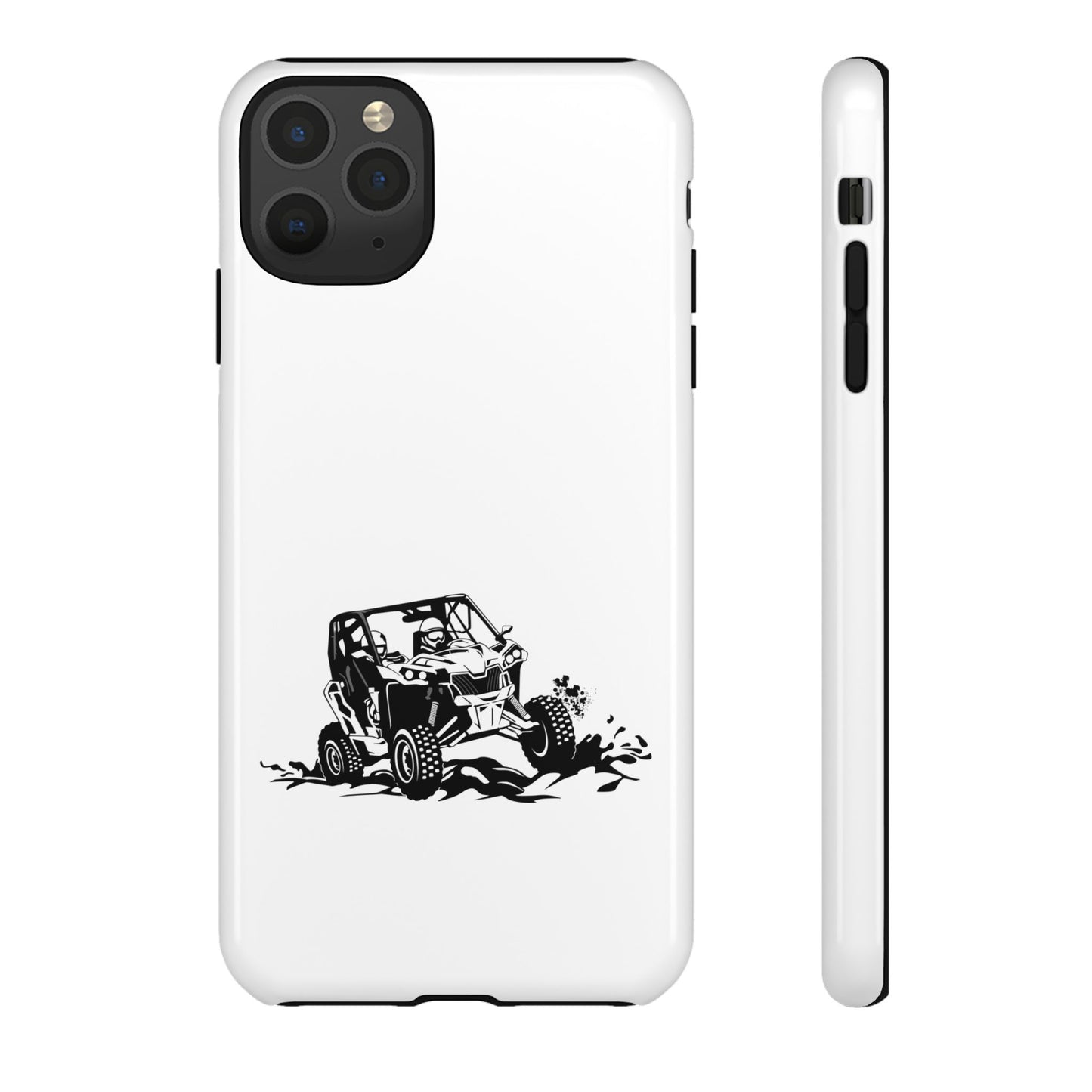 Slingin' Mud Side By Side iPhone Case