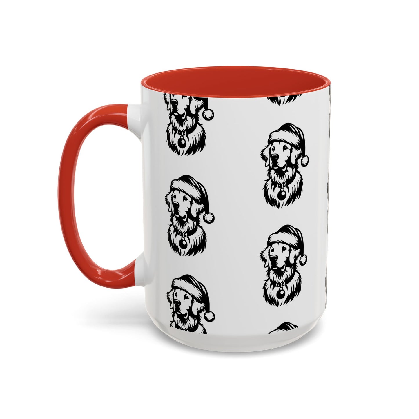 Santa Paws Golden 2-Tone Coffee Mug