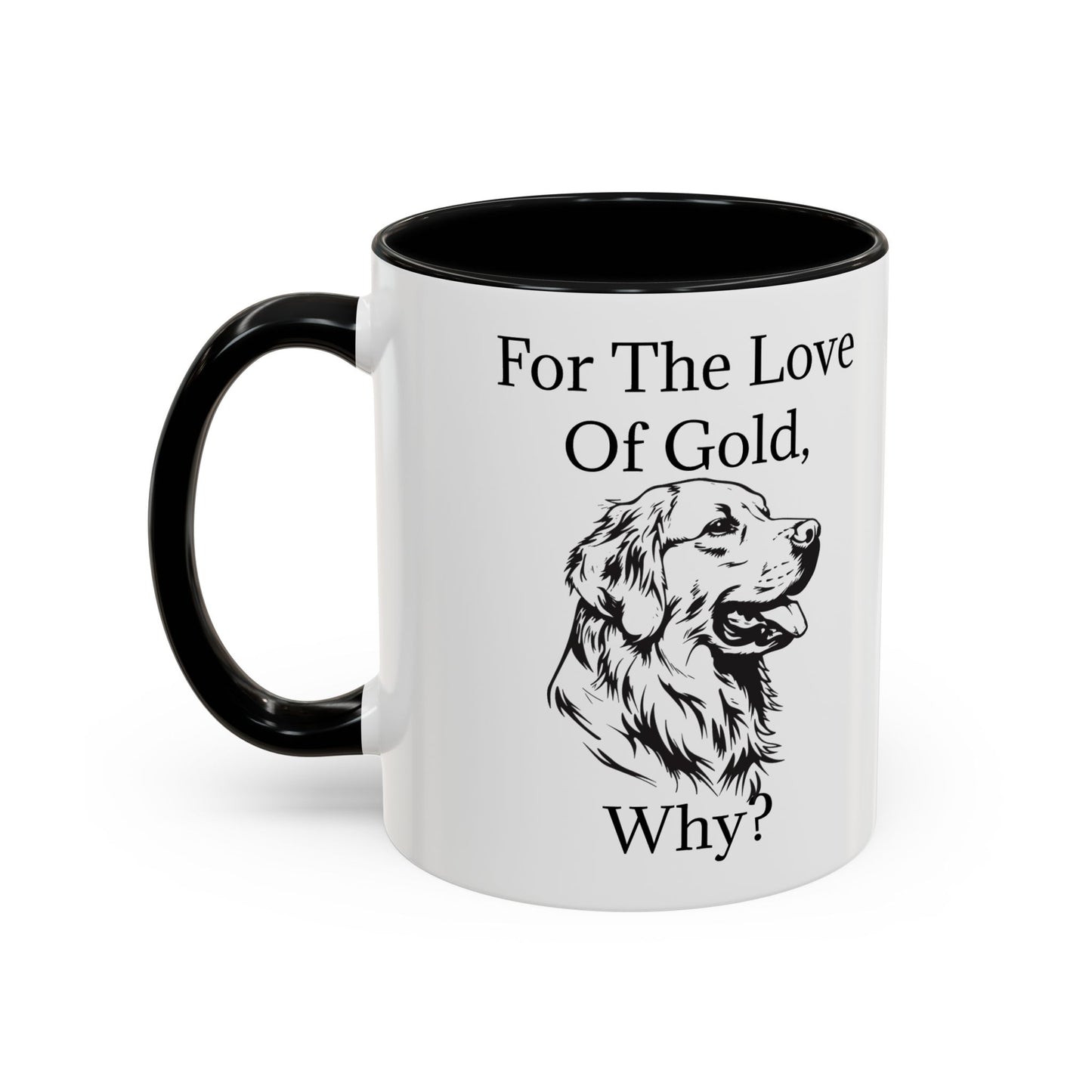 For The Love Of Gold 2-Tone Coffee Mug