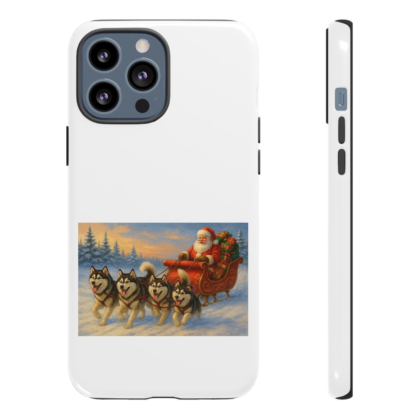 Dashing Through The Snow iPhone Case