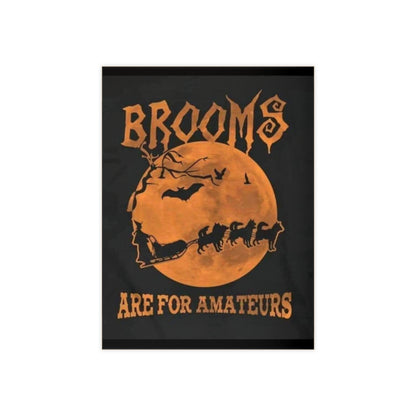 Brooms Are For Amateurs Ceramic Photo Tile