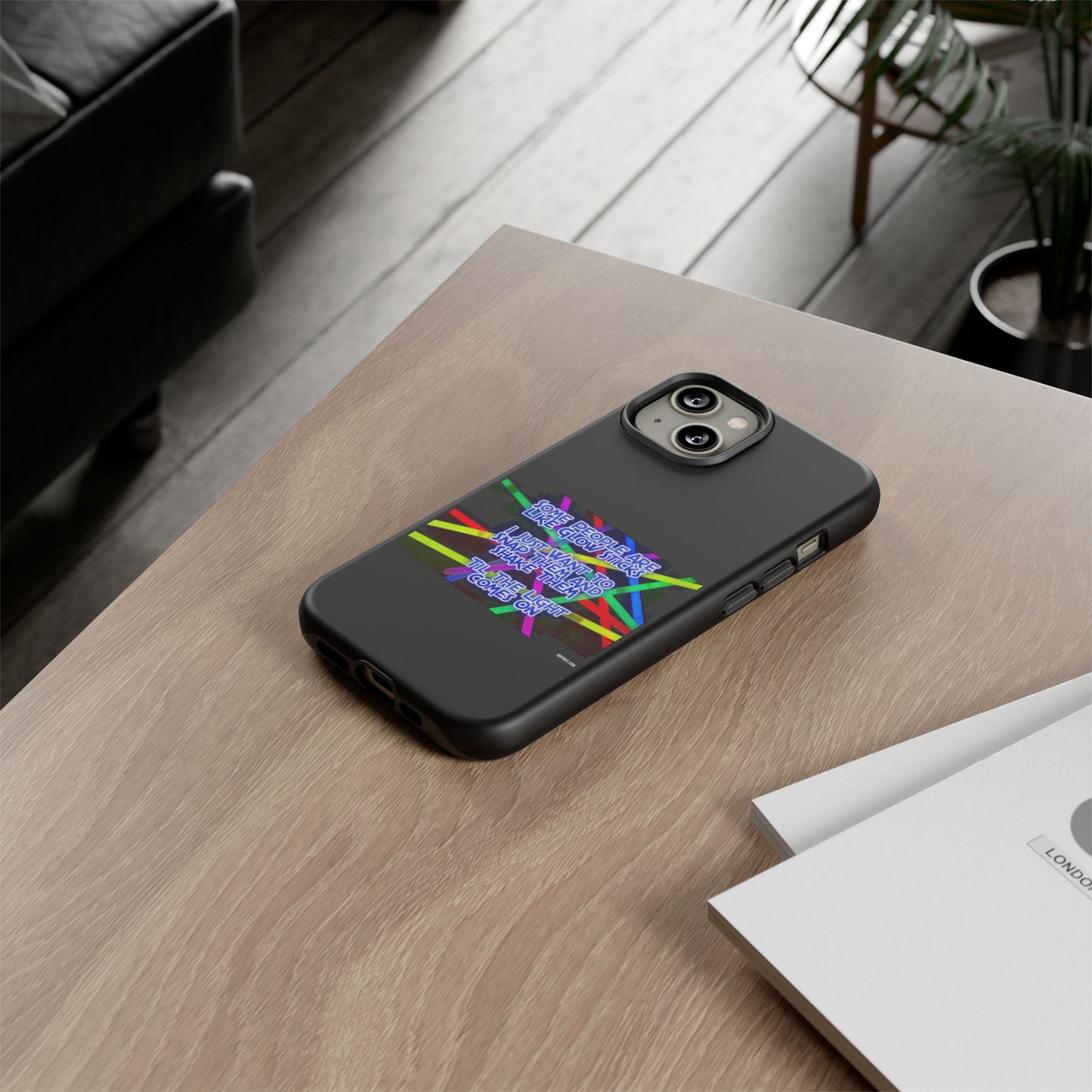 Glow Sticks iPhone Case
