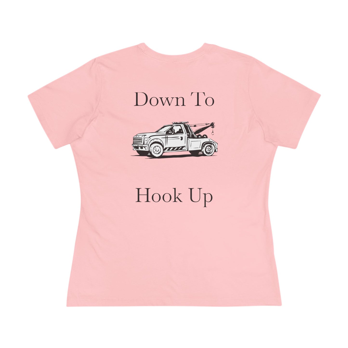 Down To Hook Up Women's Short Sleeve Crewneck Tee
