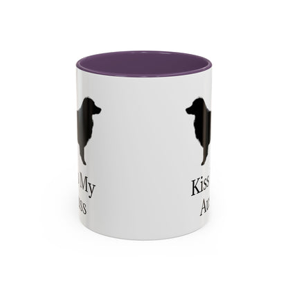Kiss My Auss 2-Tone Coffee Mug