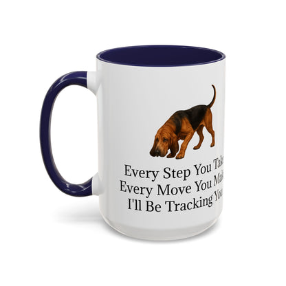 Tracking You 2-Tone Coffee Mug