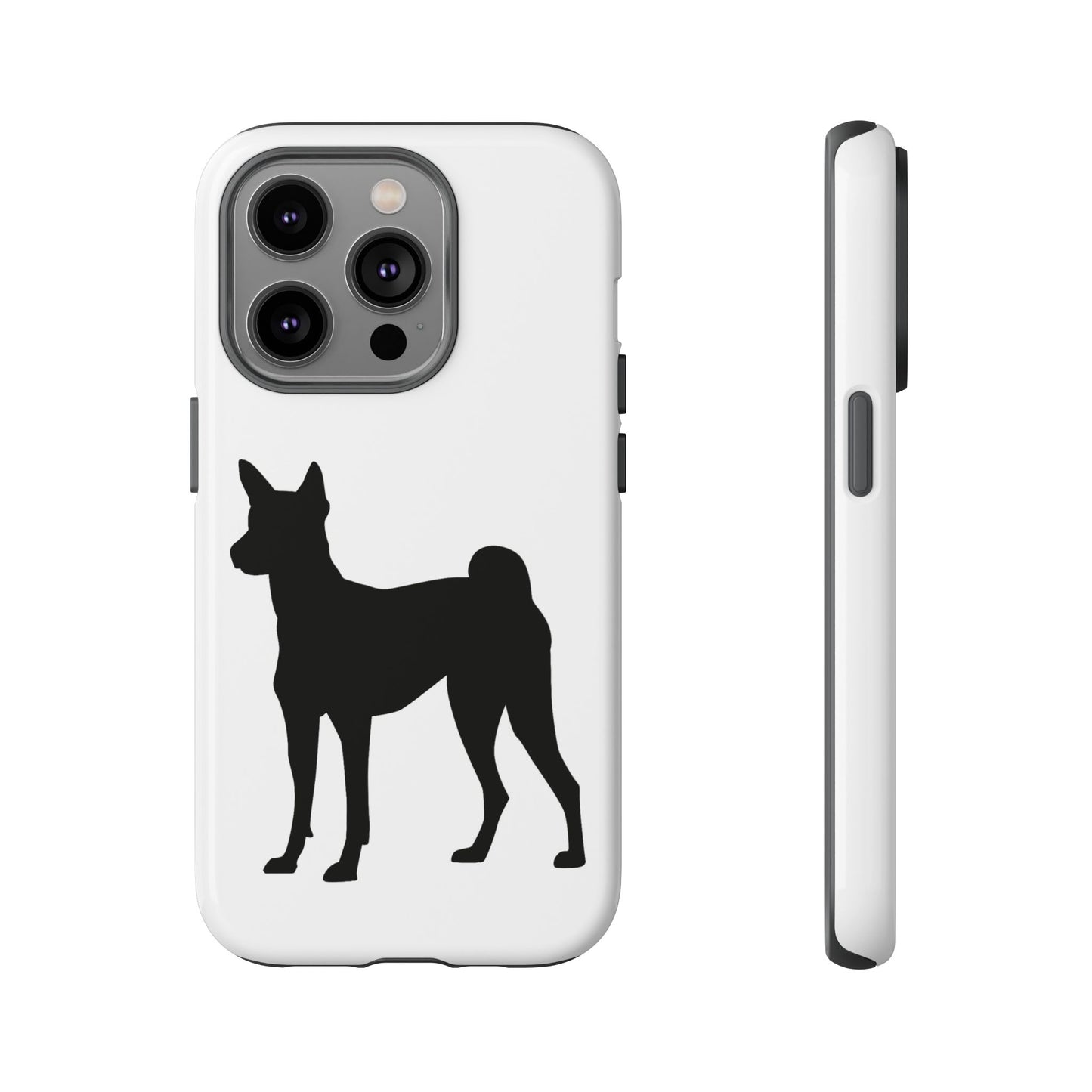 Basenji Silhouette iPhone Case