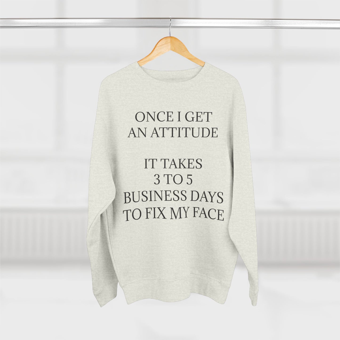 Fix My Face Unisex Crewneck Sweatshirt