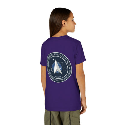 US Space Force Youth Unisex Short Sleeve Crewneck Tee