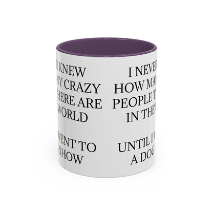 Never Knew 2-Tone Coffee Mug