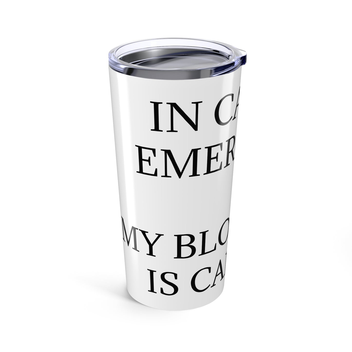 Blood Type Tumbler