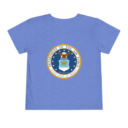 US Air Force Toddler Unisex Short Sleeve Crewneck Tee