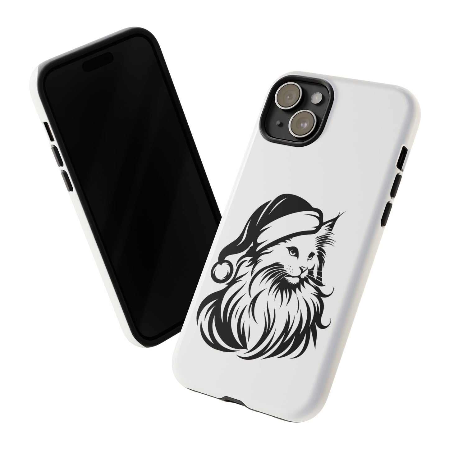 Santa Paws Cat iPhone Case
