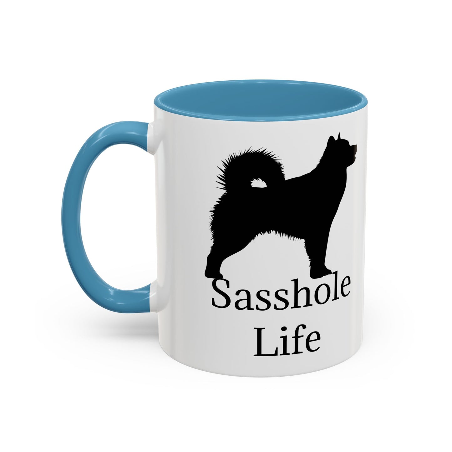 Sasshole Life 2-Tone Coffee Mug
