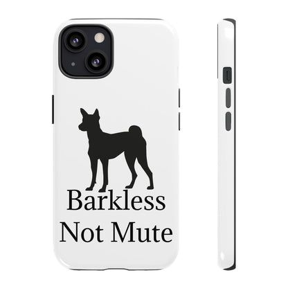Barkless Not Mute iPhone Case
