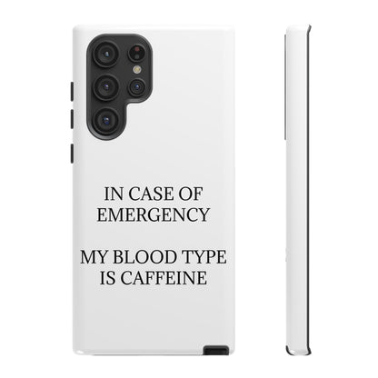 Blood Type Samsung Case