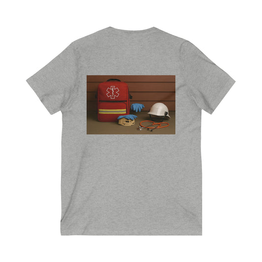 EMS Appreciation Unisex Short Sleeve V-Neck Tee
