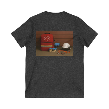 EMS Appreciation Unisex Short Sleeve V-Neck Tee