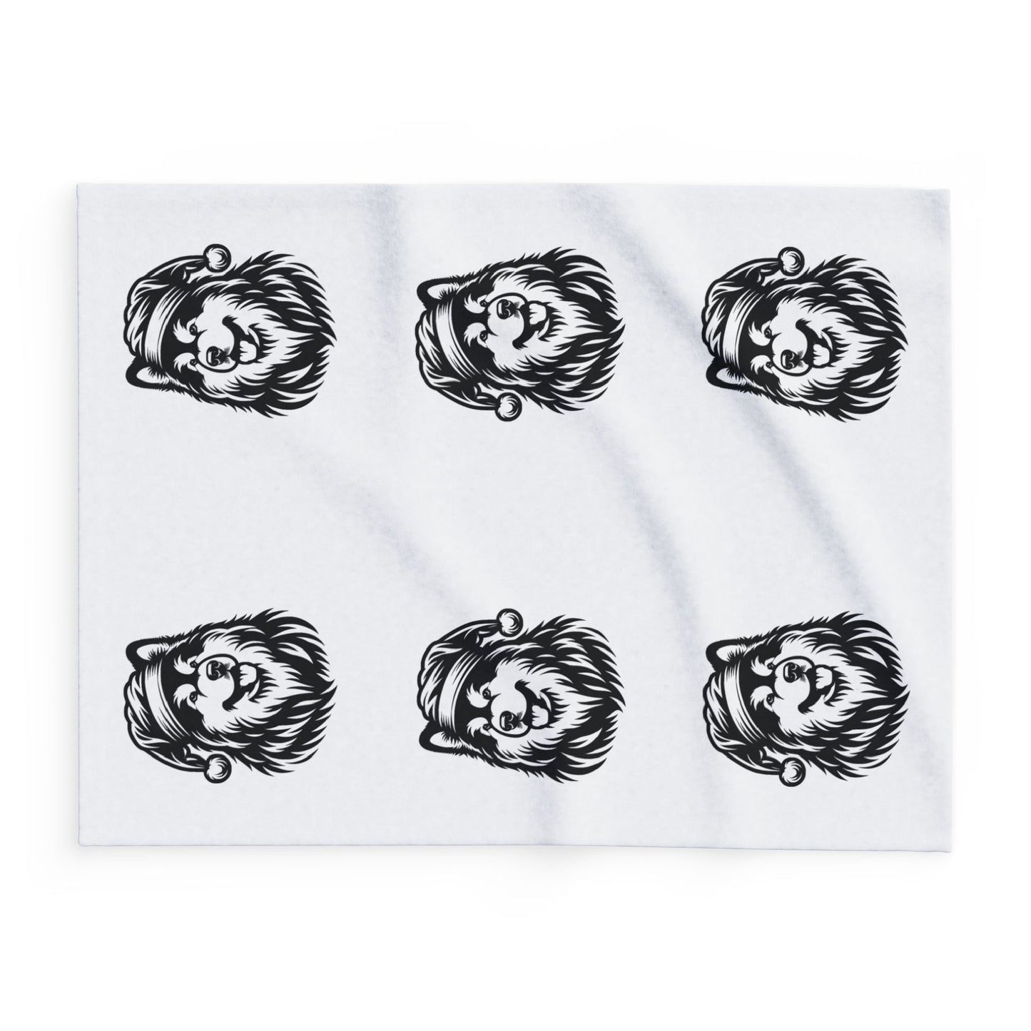 Santa Paws Malamute Arctic Fleece Blanket