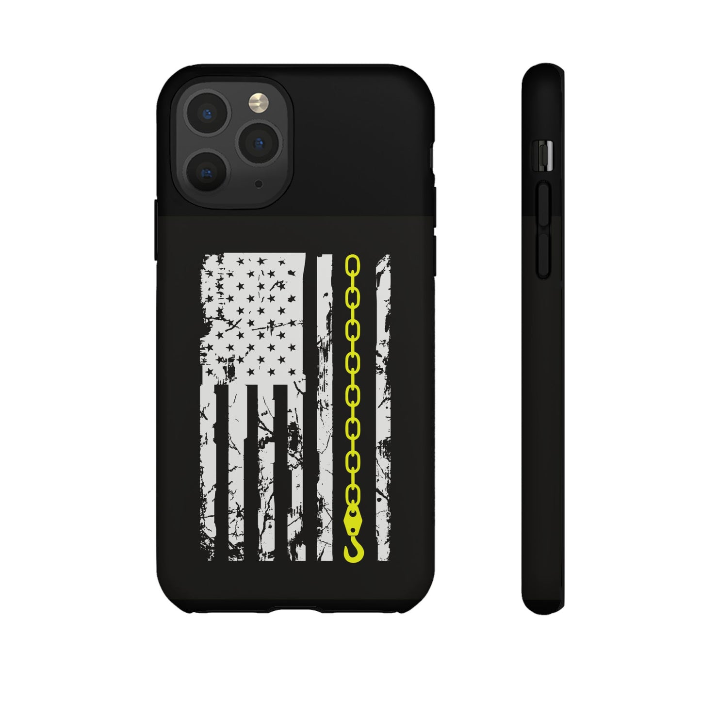 Thin Yellow Line iPhone Case