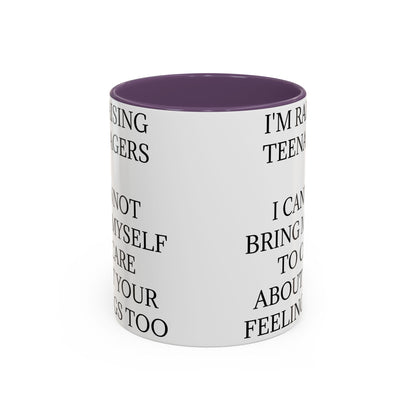 Raising Teenagers 2-Tone Coffee Mug