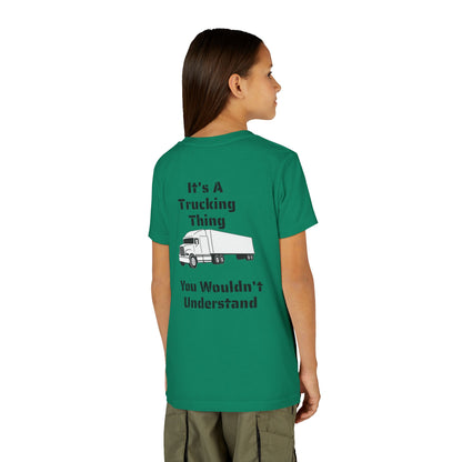 Trucking Thing Youth Unisex Short Sleeve Crewneck Tee