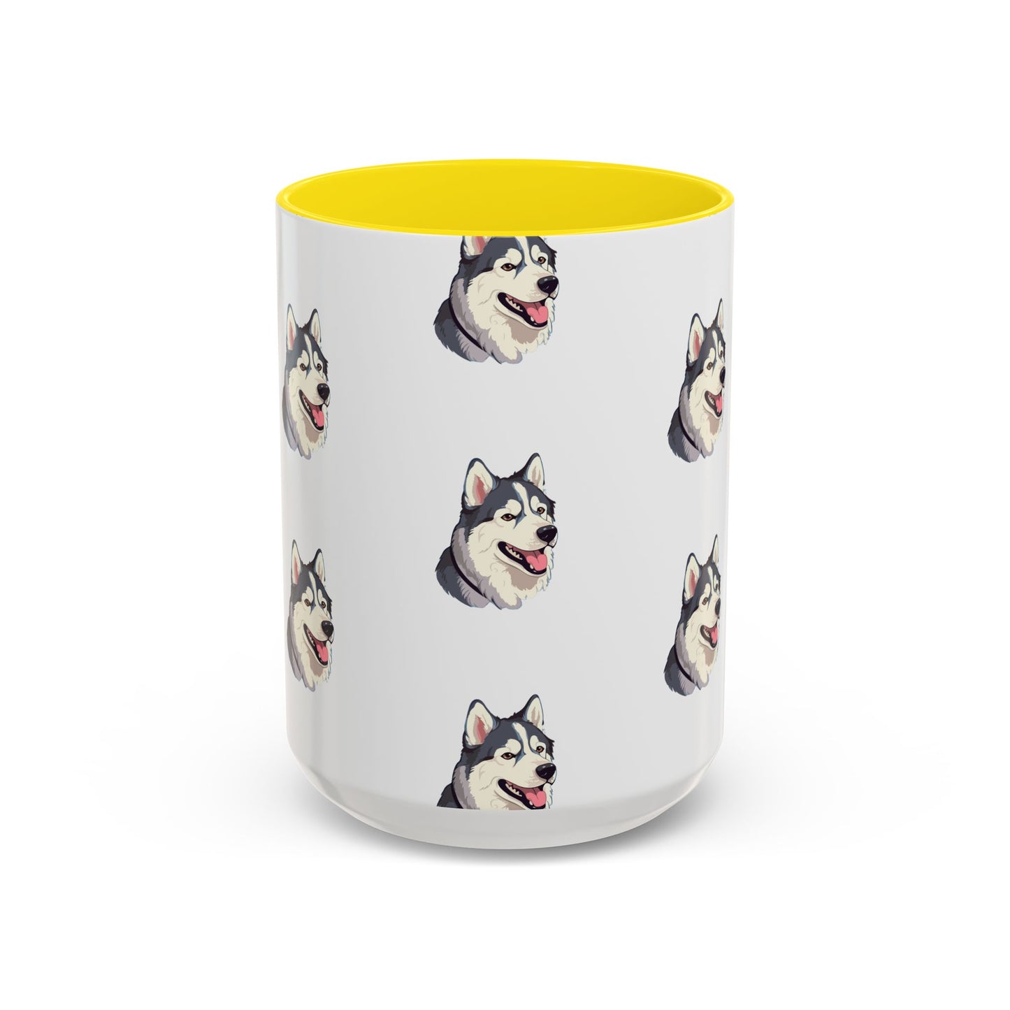 Malamute Head 2-Tone Coffee Mug