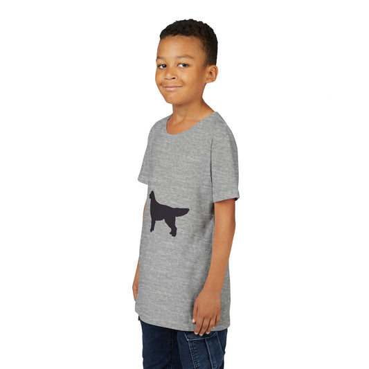 Golden Silhouette Youth Unisex Short Sleeve Crewneck Tee