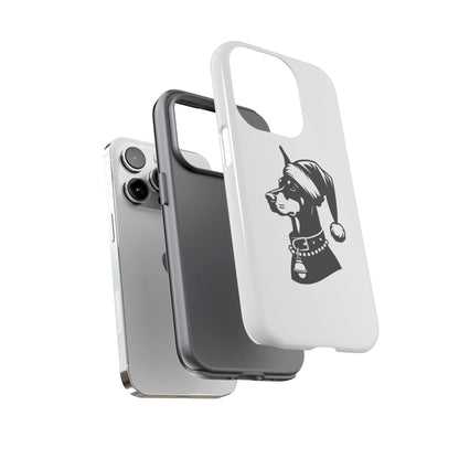 Santa Paws Doberman iPhone Case